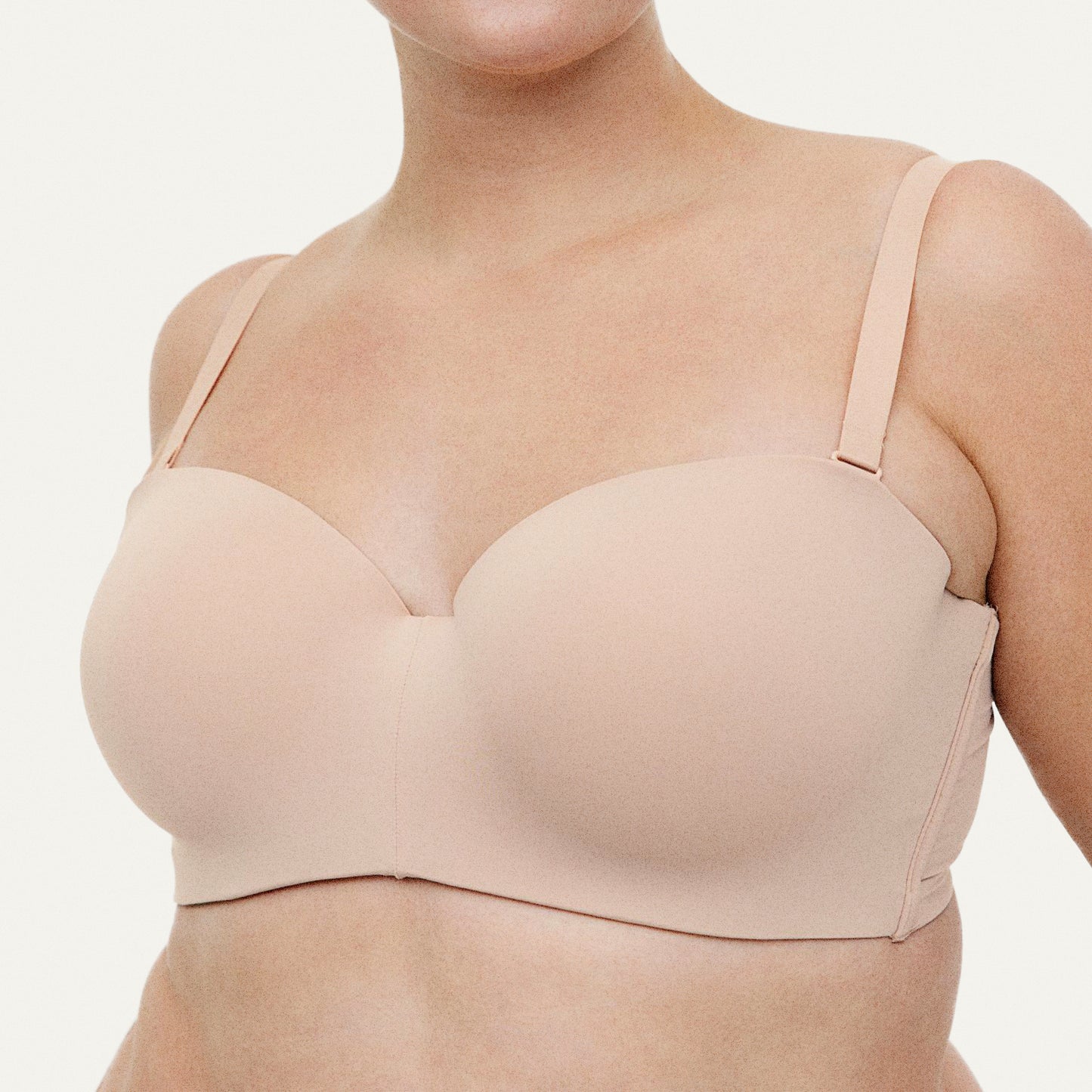 17-Padded Microfiber Balconette Bra